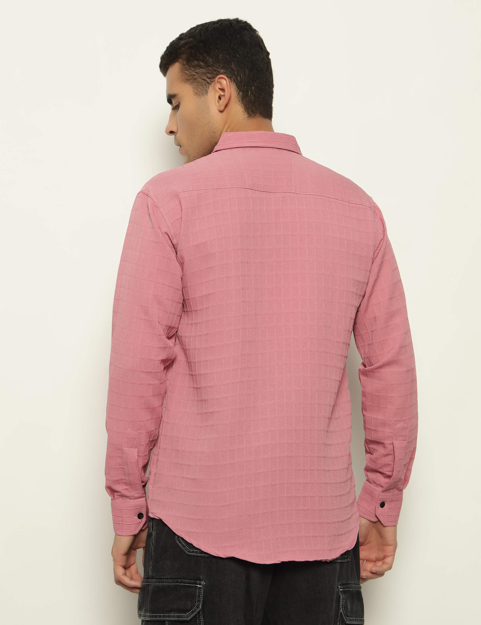 Fun Element Embroidery Patch Pink Shirt