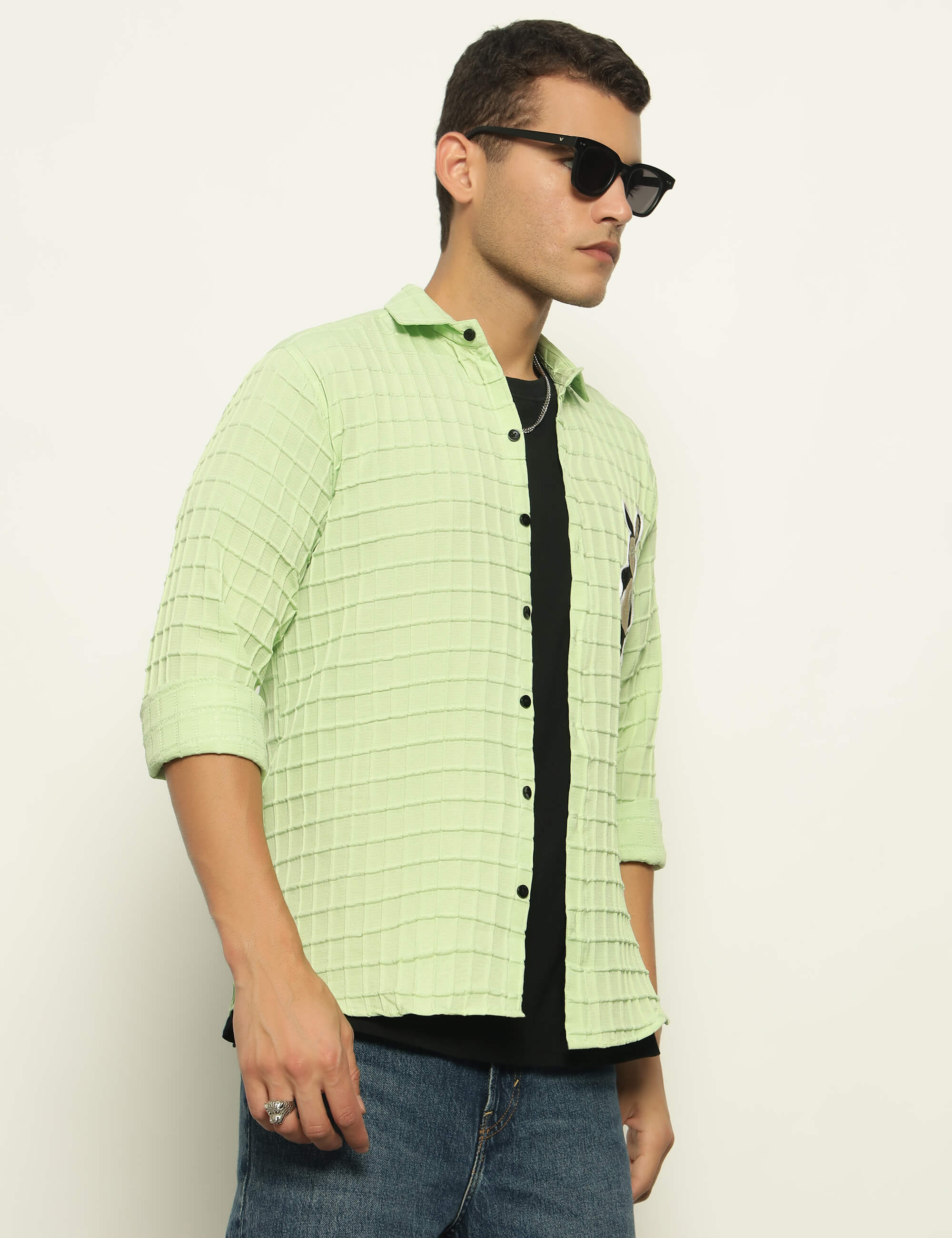 Fun Element Embroidery Patch Pista Shirt