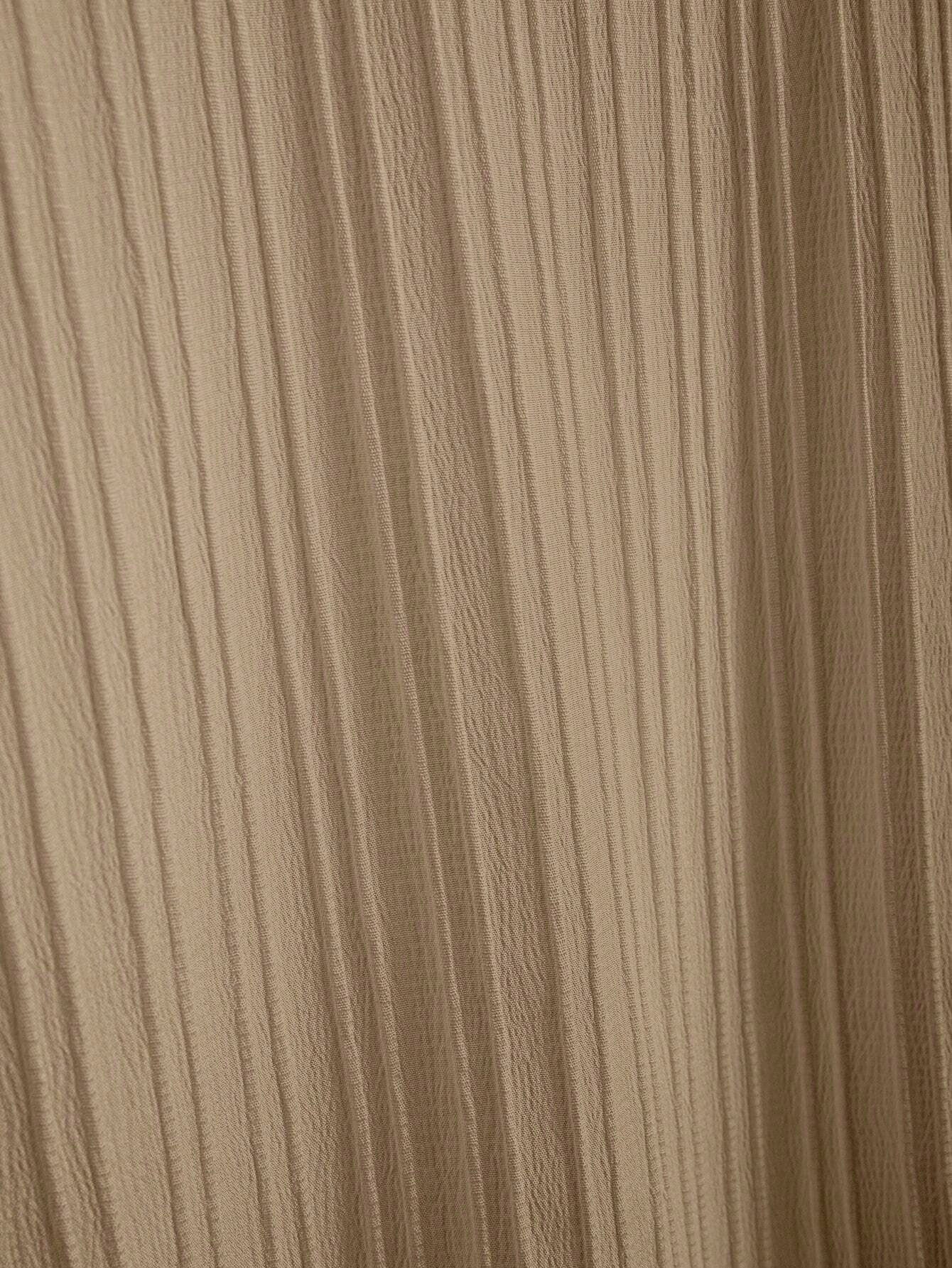 Ochre Yellow Breeze Mandarin Collar Shirt