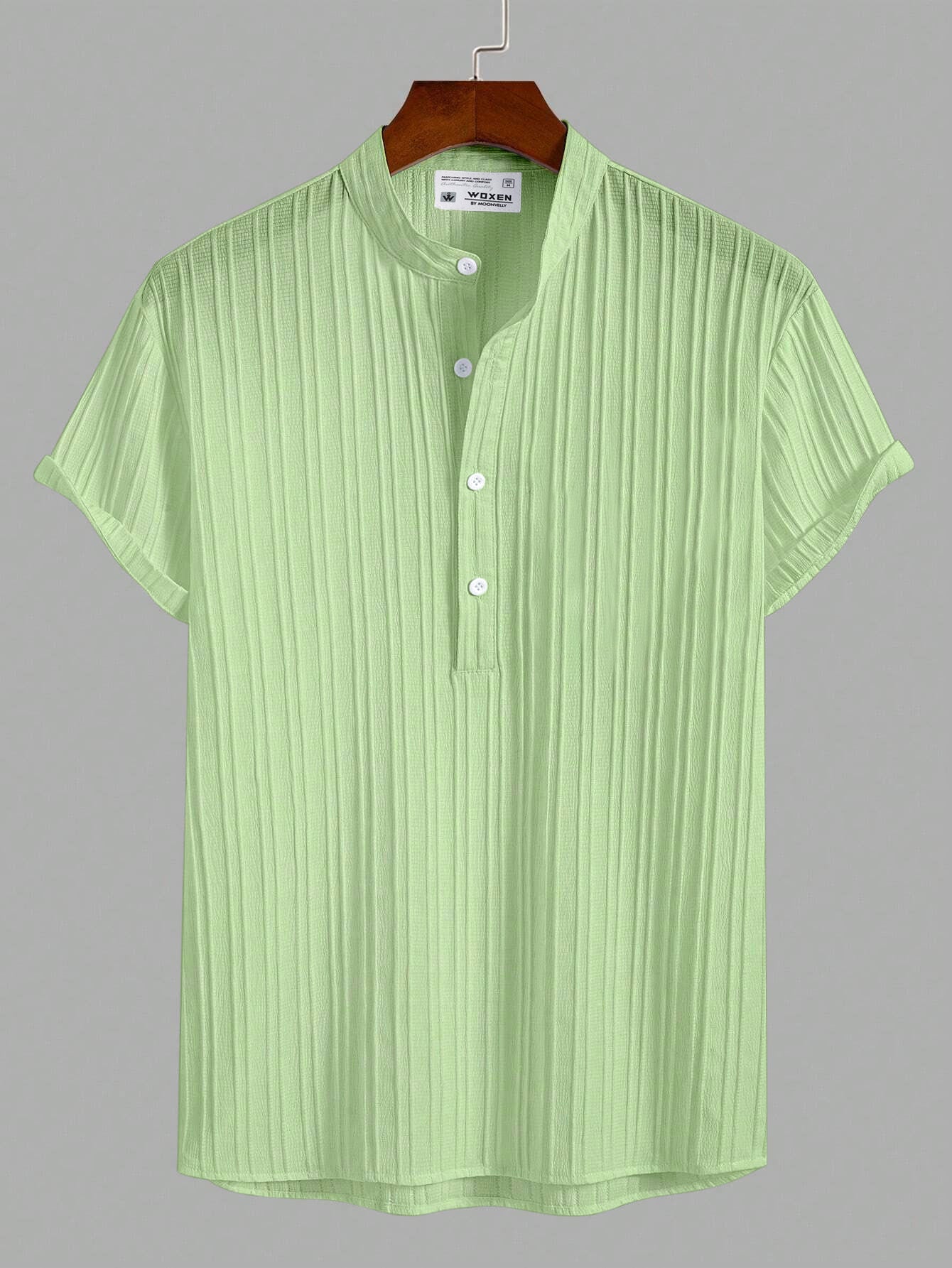 Pista Breeze Mandarin Collar Shirt